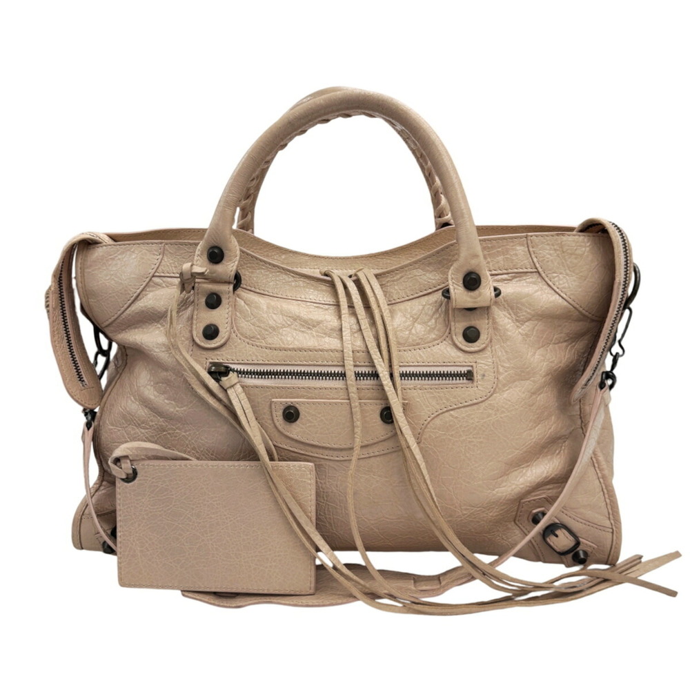 BALENCIAGA 115748 The City Shoulder Bag Handbag for Women